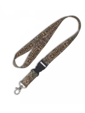 Alabama Crimson Tide WinCraft Green Brown Camo Snap NCAA Licensed Lanyard