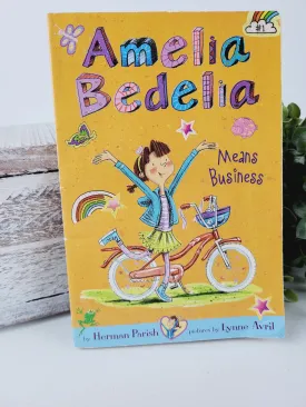 AMELIA BEDELIA MEANS BUSINESS CHAPTER BOOK