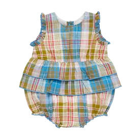 Baby Girls Heidi Bubble - Hawaiian Madras