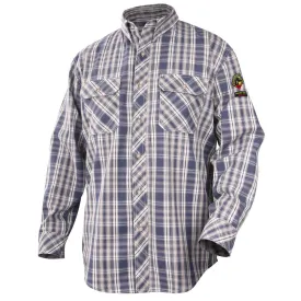 Black Stallion AR/FR Cotton Work Shirt, Plaid - WF2110