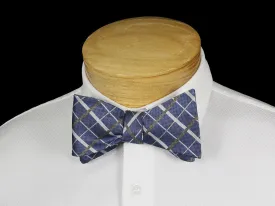 Boy's Bow Tie 22538 Blue/Khaki Plaid