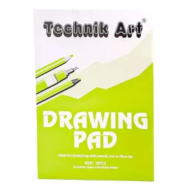 Clairefontaine Technik Art A4 Drawing Pad 40 Sheets