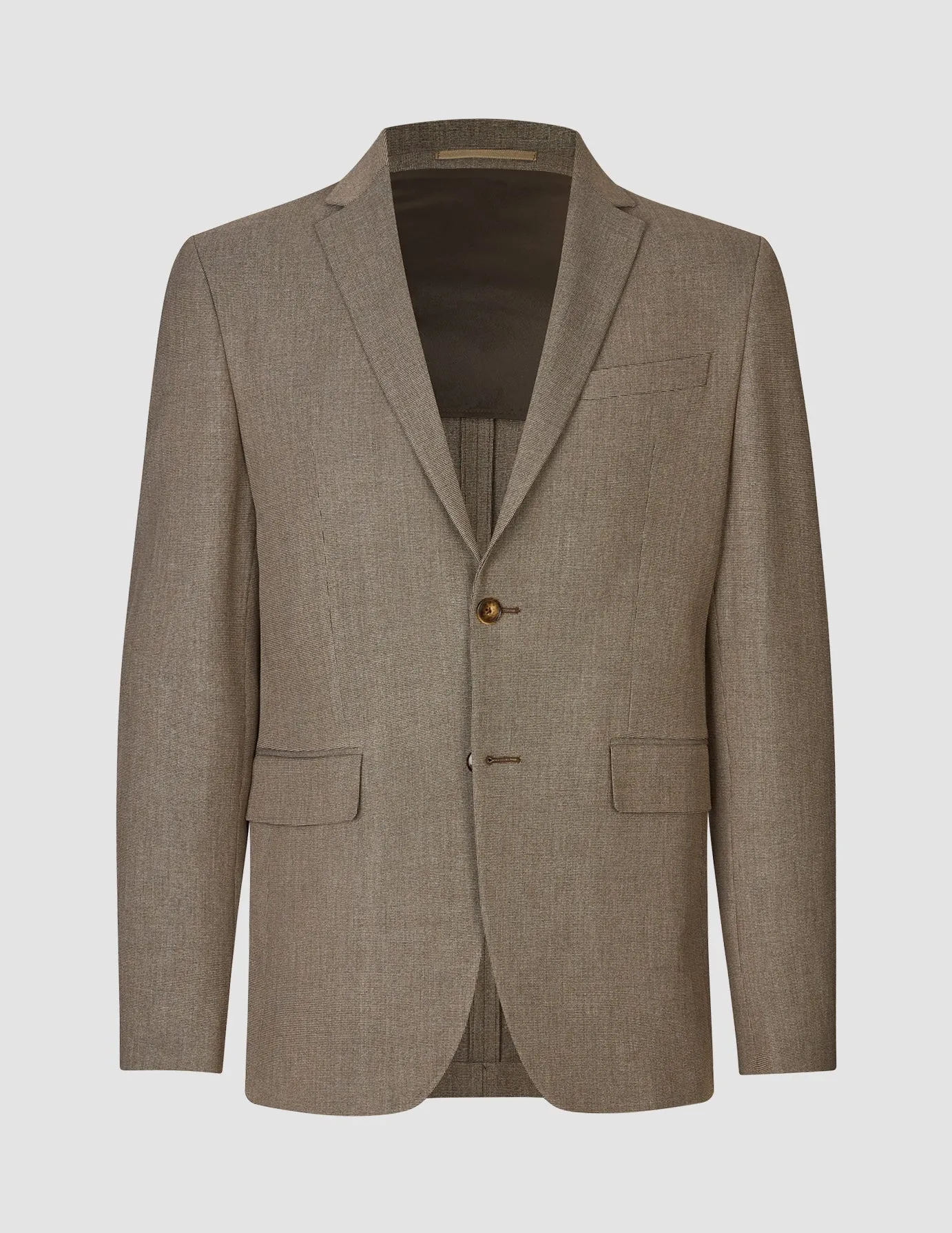 Essential Blazer Slim Almond