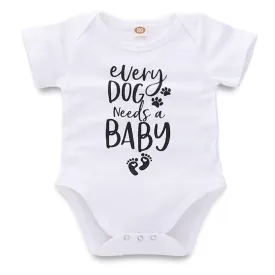 Every Dog Needs Baby Onesie