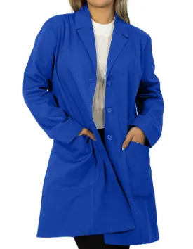 Panda Uniform Women 36 Inch Two Front Pockets Colored Lab Coat