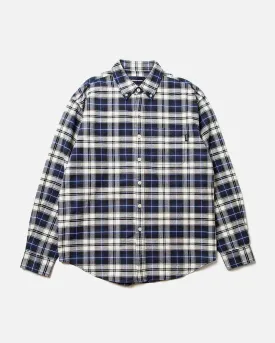 T.N.T Plaid Shirt - Navy